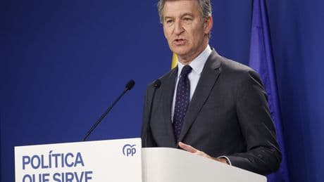 Feijóo anuncia una protesta el día 8 contra la "corrupción" de Sánchez y reta a los socios a presentar una moción de censura