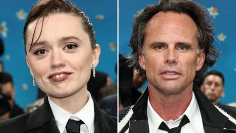 Aimee Lou Wood finally answers Walton Goggins questions on Met Gala red carpet amid rampant feud rumors