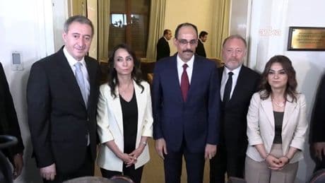 Kalın, DEM Parti görüşmesi başladı
