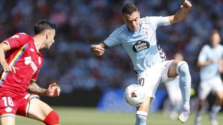Iago Aspas señala al Getafe: &quot;Ya les conocemos