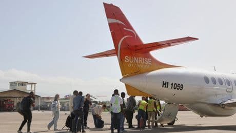 Haiti's first domestic flight takes off since gangs halted commercial air travel last year