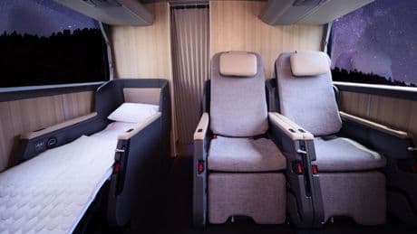 First look: New luxury night buses set to launch across Europe