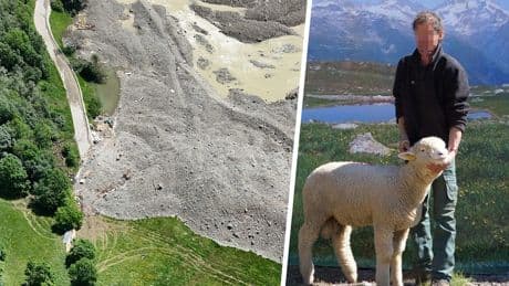 Das Todesopfer des Bergsturzes von Blatten - Hier begrub die Schuttlawine Schäfer Toni