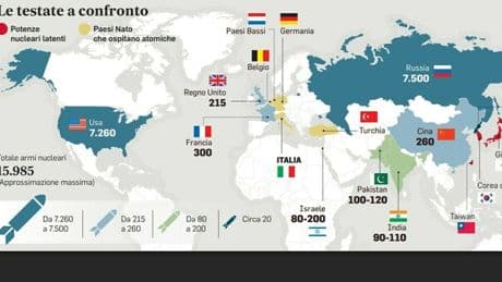 Russia-Nato, quante sono le atomiche sui due fronti? Lo scudo Usa (incrinato) e il piano «dell?escalate to de-escalate» di Mosca