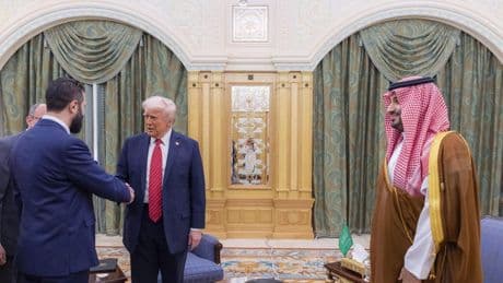 Trump meets with Syrian president after announcing plans to lift sanctions