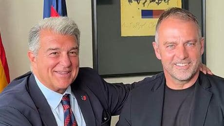 Flick firma su renovación por el Barça hasta 2027