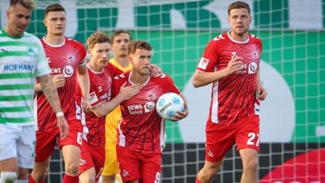2. Fußball-Bundesliga: 1. FC Köln verpasst in Fürth Sprung an Tabellenspitze