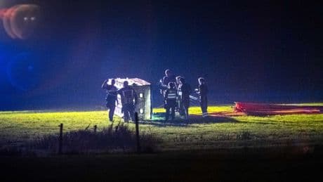 Heißluftballon-Unglück in Niederlande: Toter und Verletzte in De Hoeven