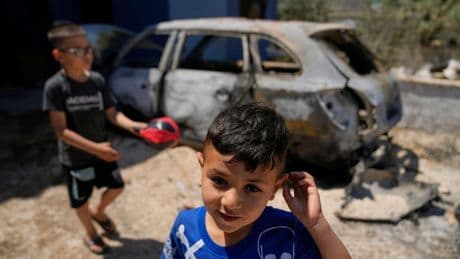 AP PHOTOS: Palestinians report Israeli settler violence in the occupied West Bank