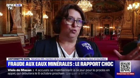 Fraude aux eaux minérales: "Nestlé a menti" affirme Antoinette Guhl, membre de la commission d'enquête sénatoriale
