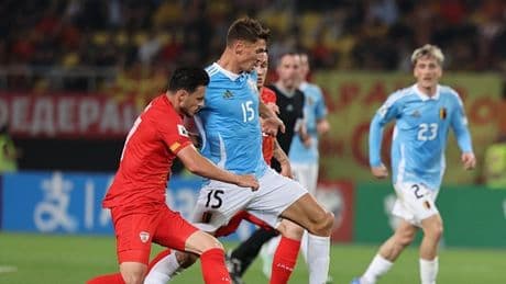 Kuzey Makedonya 1-1 Belçika (MAÇ SONUCU ÖZET)