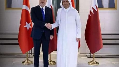 Dışişleri Bakanı Hakan Fidan Doha'da mevkidaşı El Sani ile görüştü
