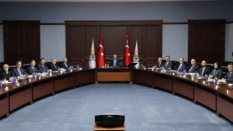 AK Parti MYK, Cumhurbaşkanı Erdoğan başkanlığında toplandı