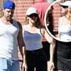 Keeley Hazell steps out with a male pal in New York after releasing her tell-all memoir Everyone's Seen My T**s