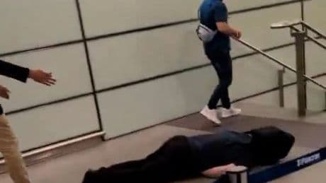 Man injured in Tommy Robinson ‘assault’ in St Pancras discharged from hospital