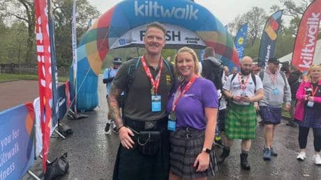 Scots soldier who lost eye during training opens up on 'daunting' experience