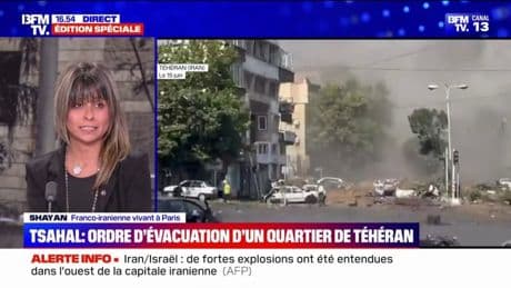 Conflit Israël-Iran: "C’est dur de quitter la ville (de Téhéran)", affirme une Franco-Iranienne vivant à Paris