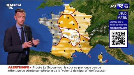 La météo pour ce jeudi 29 mai 2025