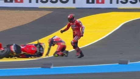 Bagnaia no fue el peor parado del incidente de la primera vuelta de Le Mans
