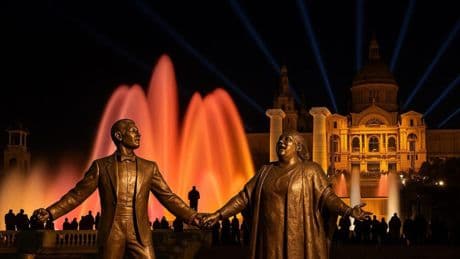 El PP pide una escultura en homenaje a Freddie Mercury y Montserrat Caballé en Montjuïc
