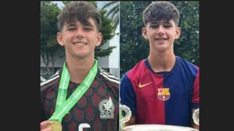 Robert Oliveras, cadete del Barça, campeón de la CONCACAF Sub-15