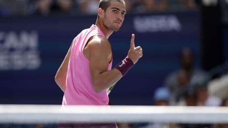 Así hemos vivido el Arthur Rinderknech - Carlos Alcaraz de octavos de final del US Open
