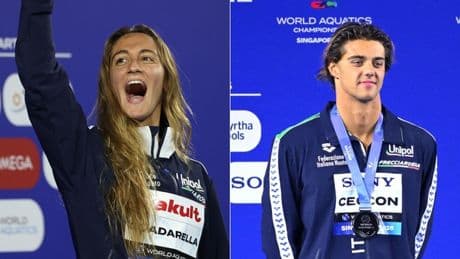 Simona Quadarella strepitosa a Singapore: argento nei 1500 sl e record europeo, secondo posto anche per Ceccon