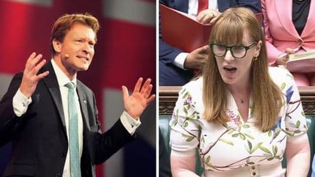 Reform fury as Angela Rayner says Richard Tice criticism was ‘worse’ than RAF attack