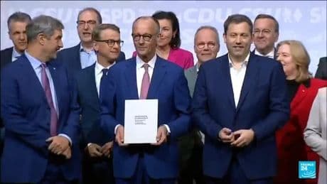 Germany's Merz seeks election as chancellor in second vote after debacle