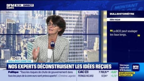 Bullshitomètre : "La BCE peut soulager les taux longs" - FAUX répond Véronique Riches-Flores - 01/09