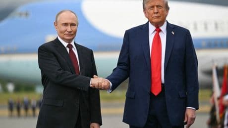 Trump says he wants to get to heaven but is at the bottom of the totem pole