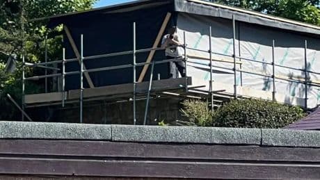 Airbnb owner forced to tear down 40ft-high ‘monstrous prison camp watchtower’ after furious neighbours complained