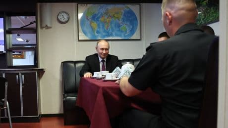 Ukraine-Russia war latest: Putin cancels navy celebration parades as Kyiv strikes near St Petersburg