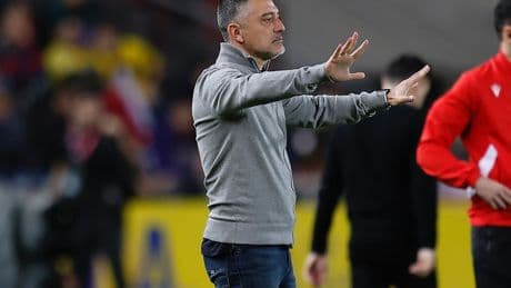 Las primera pinceladas de Luis García en Las Palmas