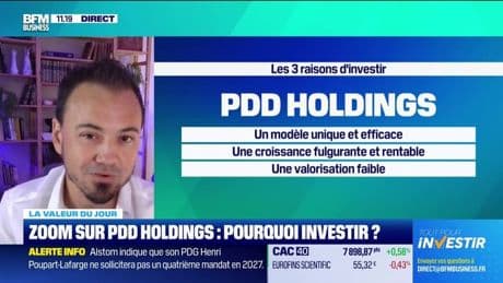 La valeur du jour : Zoom sur PDD Holdings, pourquoi investir ? - 16/05