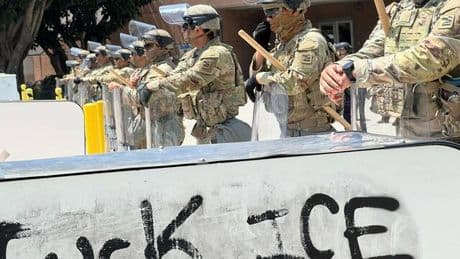 Proteste in Los Angeles: L.A. Crash: Wie Trump nun den „inneren Feind“ der USA bekämpft
