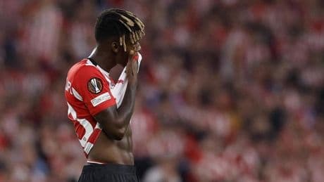 Nico Williams, baja ante la Real Sociedad por su pubalgia