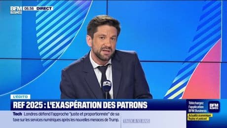 L’Edito de Raphaël Legendre : REF 2025, l'exaspération des patrons - 27/08