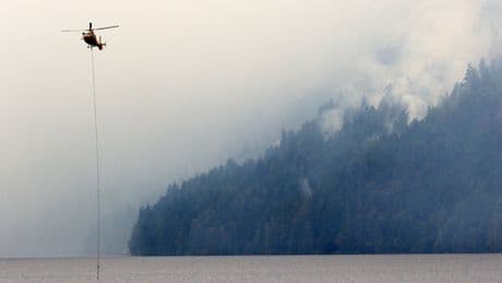 Wesley Ridge fire on Vancouver Island now ‘being held,’ evacuation order partially downgraded