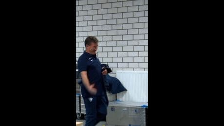 „Dieter!“ „Toto!“ - Kult-Moment in VfL-Kabine