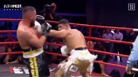 Presenters steal show at Tommy Fury vs Kenan Hanjalic as fans baffled by random ‘pop star and trance music interludes’