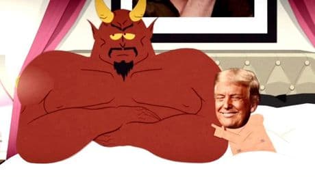 La Casa Blanca arremete contra South Park tras la emisión una escena sexual de Donald Trump con Satanás