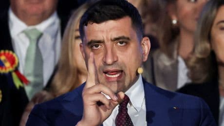 Hard-right populist who lost in Romania's election to contest result, Sky News understands