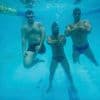 Ukrainian war veterans swim the Bosphorus strait in a triumph over their war injuries
