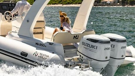 Il nuovo fuoribordo Suzuki DF200 V6 da 200 cv premiato con il Boating Industry Top Products Award 2025