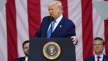 President Trump pays tribute to 'immortal deeds' of fallen soldiers on Memorial Day