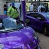 Dozens of luxury cars, including twin Lamborghinis, seized in London