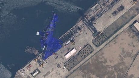 Nordkorea: Kim Jong-Uns Zerstörer kippt auf Steuerbord
