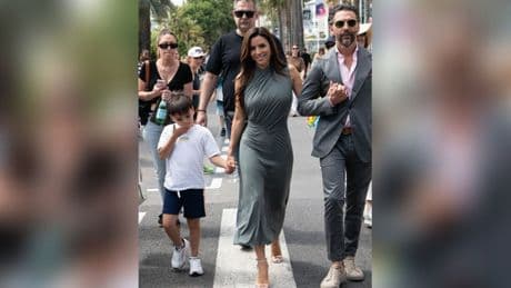 Eva Longoria: Strahlend mit Sohn und Ehemann in Cannes