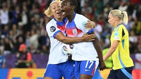 England into Euro 2025 semi-finals after penalty shootout victory over Sweden